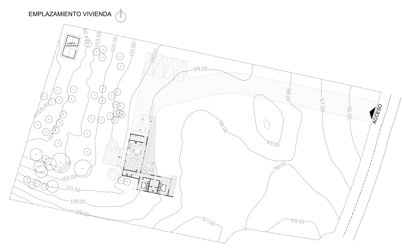 Plano De Emplazamiento Mw Arquitectos