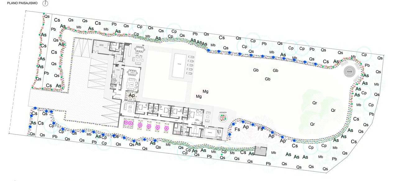 Planta De Paisajismo Portada Mw Arquitectos